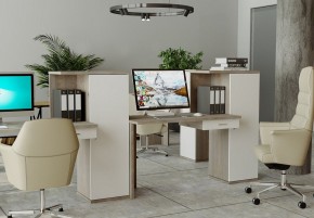 Стол компьютерный Домино Lite СКЛ-ПРЯМ100+ШК КБЕ в Тюмени - tumen.mebel24.online | фото 2