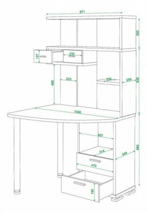 Стол компьютерный Домино нельсон СК-20 в Тюмени - tumen.mebel24.online | фото 5