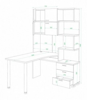 Стол компьютерный Домино нельсон СР-500М190 в Тюмени - tumen.mebel24.online | фото 3