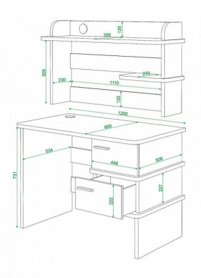 Стол компьютерный Домино СД-15 в Тюмени - tumen.mebel24.online | фото 4