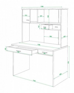 Стол компьютерный Домино СК-60 в Тюмени - tumen.mebel24.online | фото 2