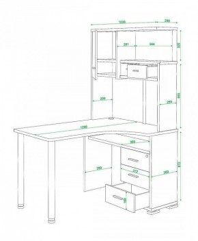 Стол компьютерный Домино СР-130 в Тюмени - tumen.mebel24.online | фото 5
