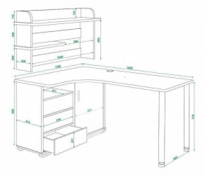 Стол компьютерный Домино СР-145М в Тюмени - tumen.mebel24.online | фото 5