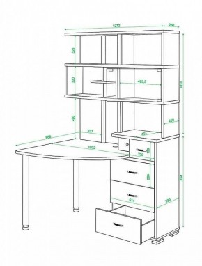 Стол компьютерный Домино СР-320 в Тюмени - tumen.mebel24.online | фото 5
