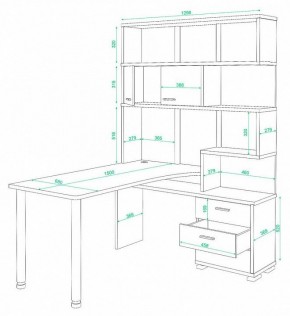 Стол компьютерный Домино СР-420/150 в Тюмени - tumen.mebel24.online | фото 2