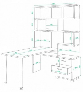 Стол компьютерный Домино СР-420/150 в Тюмени - tumen.mebel24.online | фото 2