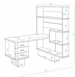 Стол компьютерный Домино СР-520 в Тюмени - tumen.mebel24.online | фото 2