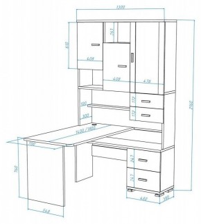 Стол компьютерный Домино СР-620/180 в Тюмени - tumen.mebel24.online | фото 2