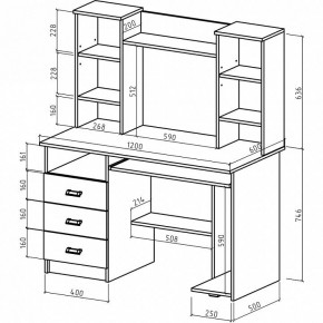 Стол компьютерный Имидж-19 в Тюмени - tumen.mebel24.online | фото 2