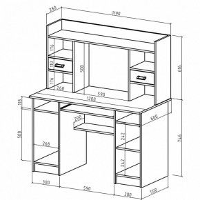 Стол компьютерный Имидж-31 в Тюмени - tumen.mebel24.online | фото 2