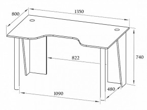 Стол компьютерный КСТ-18 в Тюмени - tumen.mebel24.online | фото