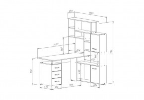 Компьютерный стол КС15 в Тюмени - tumen.mebel24.online | фото