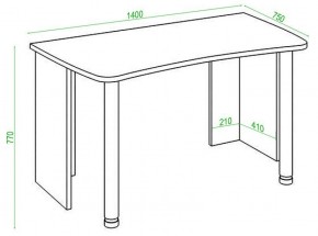 Стол офисный Домино lite СКЛ-Софт140 в Тюмени - tumen.mebel24.online | фото 2