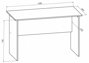 Стол офисный Офис ОФ-112К в Тюмени - tumen.mebel24.online | фото 4