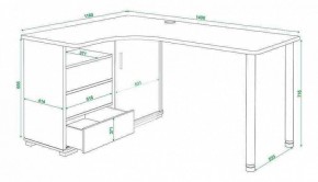 Стол письменный Домино СР-145СМ в Тюмени - tumen.mebel24.online | фото 5