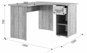 Стол письменный Лайт 1 в Тюмени - tumen.mebel24.online | фото 2