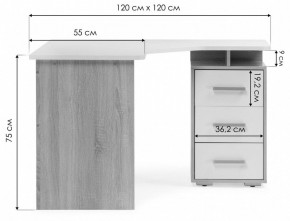 Стол письменный Лайт 2 в Тюмени - tumen.mebel24.online | фото 7