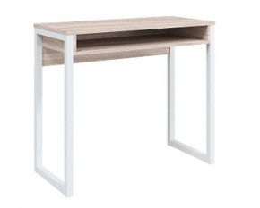 Стол письменный Леонардо (Ясень шимо светлый/Белый) в Тюмени - tumen.mebel24.online | фото