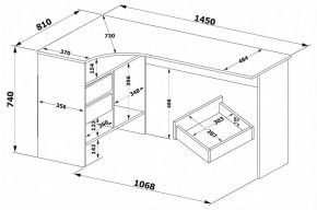 Стол письменный СПм-25 в Тюмени - tumen.mebel24.online | фото 4
