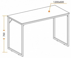 Стол письменный WD-08 в Тюмени - tumen.mebel24.online | фото 6
