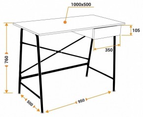 Стол письменный WD-12 в Тюмени - tumen.mebel24.online | фото 10