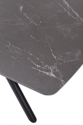 Стол RIVOLI 140 MATT BLACK MARBLE SOLID CERAMIC / BLACK, ®DISAUR в Тюмени - tumen.mebel24.online | фото 10