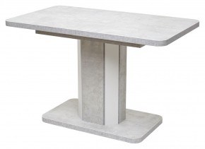 Стол STORK 120 Белый бетон/ Белый М-City в Тюмени - tumen.mebel24.online | фото 2