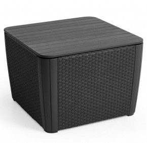 Стол-сундук Лузон Плюс (Luzon Plus Flat Wicker), графит в Тюмени - tumen.mebel24.online | фото 3