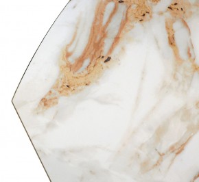 Стол TERAMO 135 GLOSS GRAND JADE SOLID CERAMIC, керамика, поворотн.механизм / Черный каркас, ®DISAUR в Тюмени - tumen.mebel24.online | фото 13