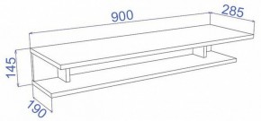 Стол туалетный Cross КП1 в Тюмени - tumen.mebel24.online | фото 2