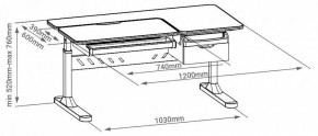 Стол учебный FIORE в Тюмени - tumen.mebel24.online | фото 6