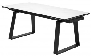 Стол VASTO 180 MARBLES KL-99 Белый мрамор матовый, итальянская керамика/ черный каркас, ®DISAUR в Тюмени - tumen.mebel24.online | фото 4