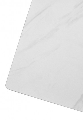 Стол VASTO 180 MARBLES KL-99 Белый мрамор матовый, итальянская керамика/ черный каркас, ®DISAUR в Тюмени - tumen.mebel24.online | фото 7