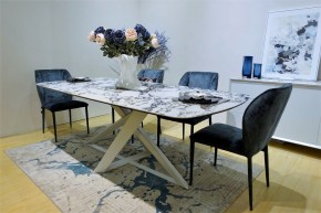 Стол VICENZA 220 BULGARI WHITE, керамика / белый, ®DISAUR в Тюмени - tumen.mebel24.online | фото 12