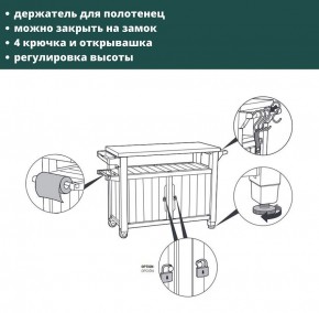 Столик для барбекю 207 Л (Unity XL 207L) в Тюмени - tumen.mebel24.online | фото 9