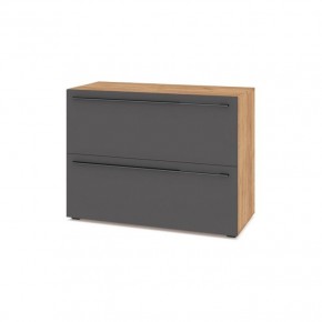 СТОУН С81 Комод (золотой дуб/графит) в Тюмени - tumen.mebel24.online | фото 1