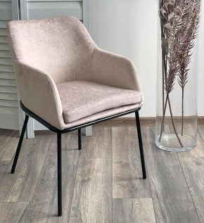 Стул АЛИСТЕР, цвет RAIN 2 какао велюр / черный каркас М-City в Тюмени - tumen.mebel24.online | фото 3
