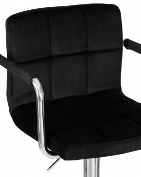 Стул барный DOBRIN KRUGER ARM, черный велюр (MJ9-101) в Тюмени - tumen.mebel24.online | фото 7