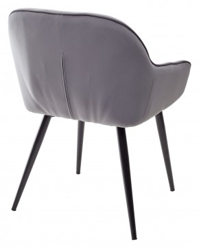 Стул BREEZE BLUVEL-14 GREY, велюр / черный каркас М-City в Тюмени - tumen.mebel24.online | фото 2