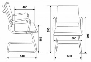 Стул Бюрократ CH-993-LOW-V/M01 в Тюмени - tumen.mebel24.online | фото 5