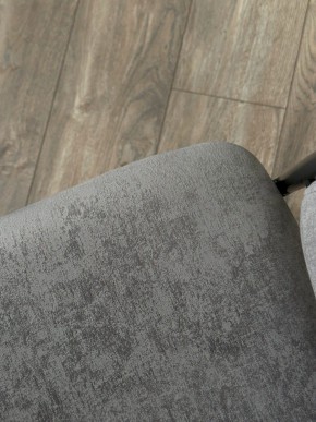 Стул ДИЛЛ, цвет RAIN 17 серый, велюр / черный каркас М-City в Тюмени - tumen.mebel24.online | фото 5