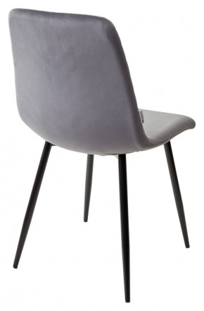 Стул DUKE BLUVEL-14 GREY, велюр / черный каркас М-City в Тюмени - tumen.mebel24.online | фото 3