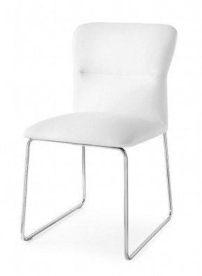 Стул FRIDA CB/1806-SK  MT.P77 CHROMED/  SKUBA S92 OPTIC WHITE в Тюмени - tumen.mebel24.online | фото 1