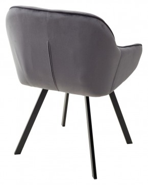 Стул GALE 360 град. поворот. BLUVEL-14 GREY, велюр/ черный каркас, М-City в Тюмени - tumen.mebel24.online | фото 3