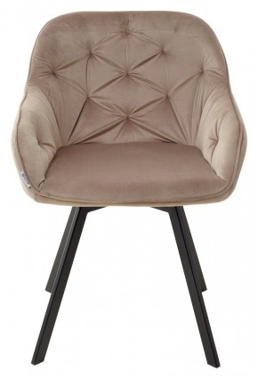 Стул GALE 360 град. поворот. BLUVEL-40 BEIGE, велюр/ черный каркас, М-City в Тюмени - tumen.mebel24.online | фото 6