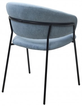 Стул ГЕММА, цвет RAIN 13 blue, велюр / черный каркас М-City в Тюмени - tumen.mebel24.online | фото 9