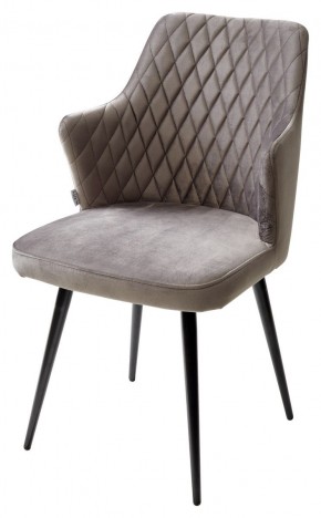 Стул HERMAN 360 град. ГРАФИТ #14, велюр / черный каркас М-City в Тюмени - tumen.mebel24.online | фото 1