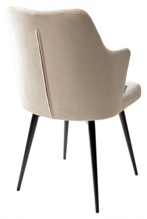 Стул HERMAN 360 град. ЛАТТЕ #25, велюр / черный каркас М-City в Тюмени - tumen.mebel24.online | фото 4
