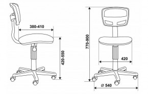 Стул компьютерный Бюрократ CH-299NX/15-21 черный в Тюмени - tumen.mebel24.online | фото
