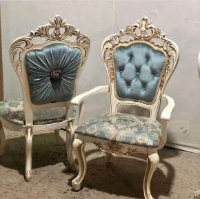 Стул Роза с каретной стяжкой и подлокотниками в Тюмени - tumen.mebel24.online | фото